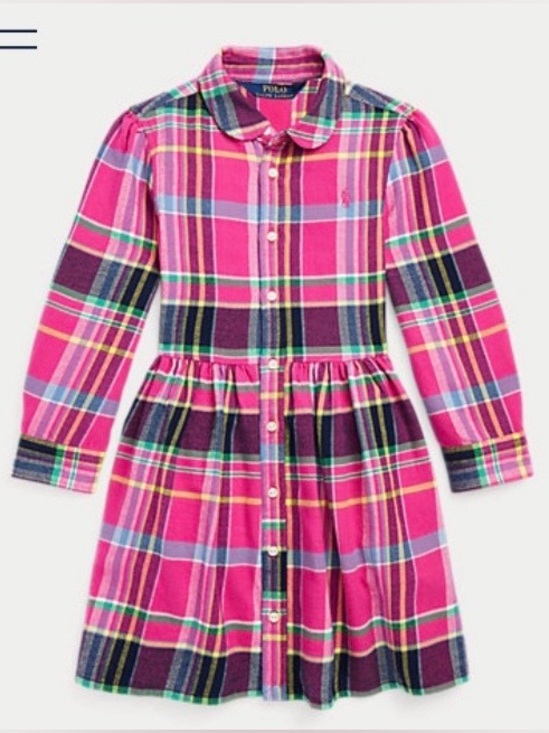 Ralph Lauren Other - Ralph Lauren Plaid Twill Shirtdress